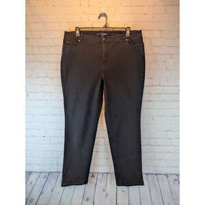 Denim 24/7 black skinny jeans size 18w